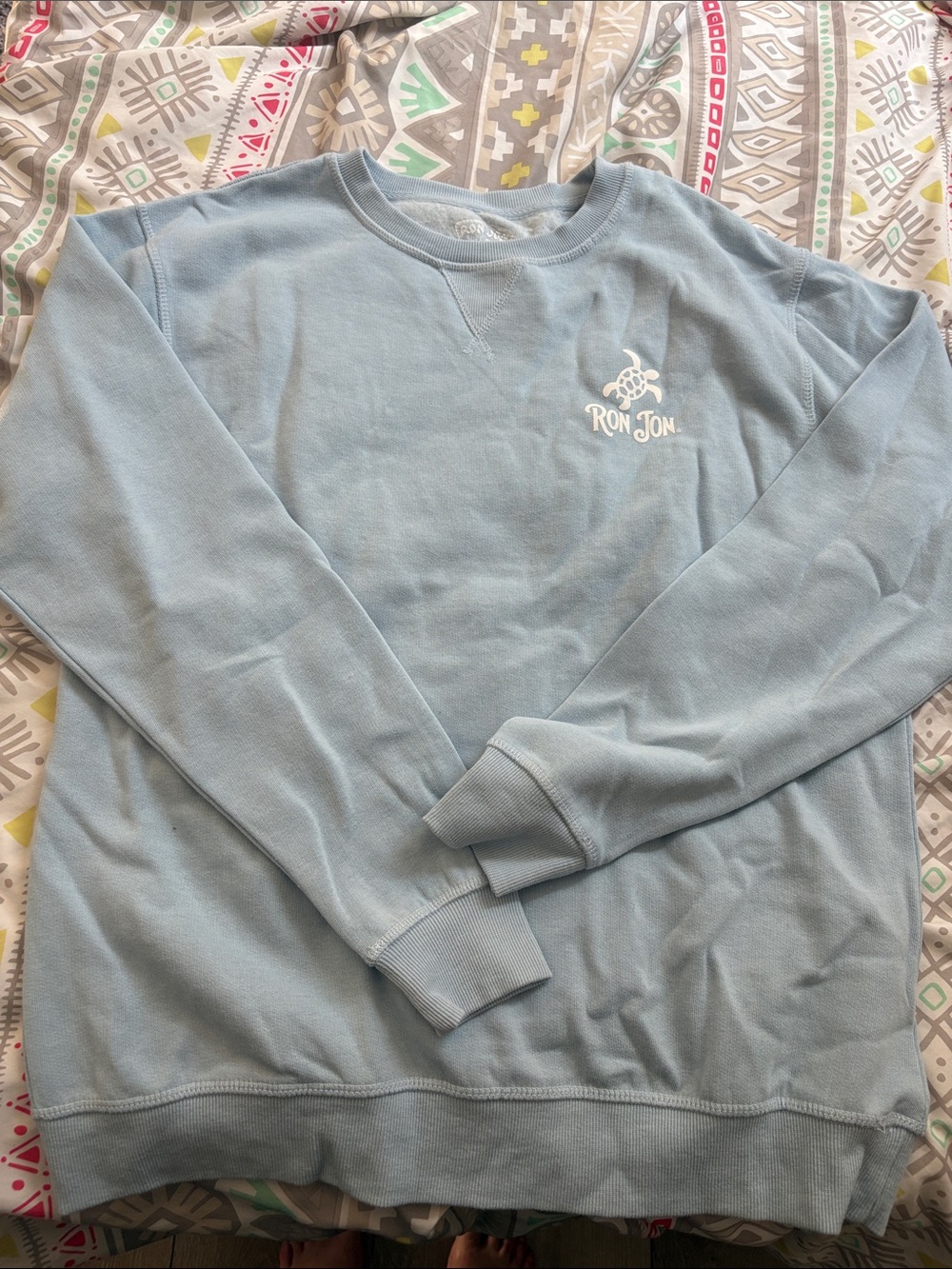 Ron Jon Sky Blue Crewneck Sweatshirt